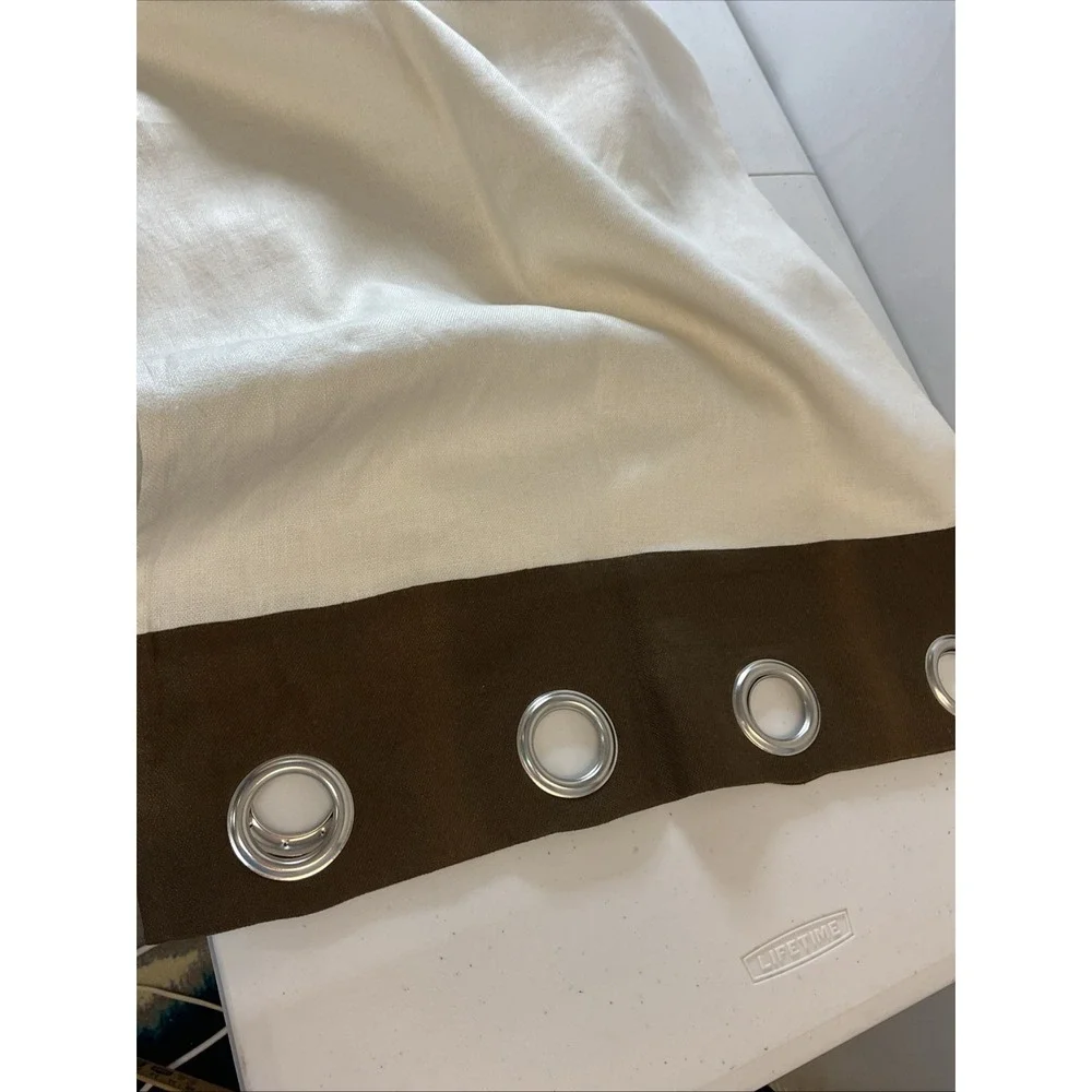 West Elm‎ 100% linen Curtains 48 x 108